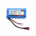7.4V 1500mAh Li-ion 18650 Batte