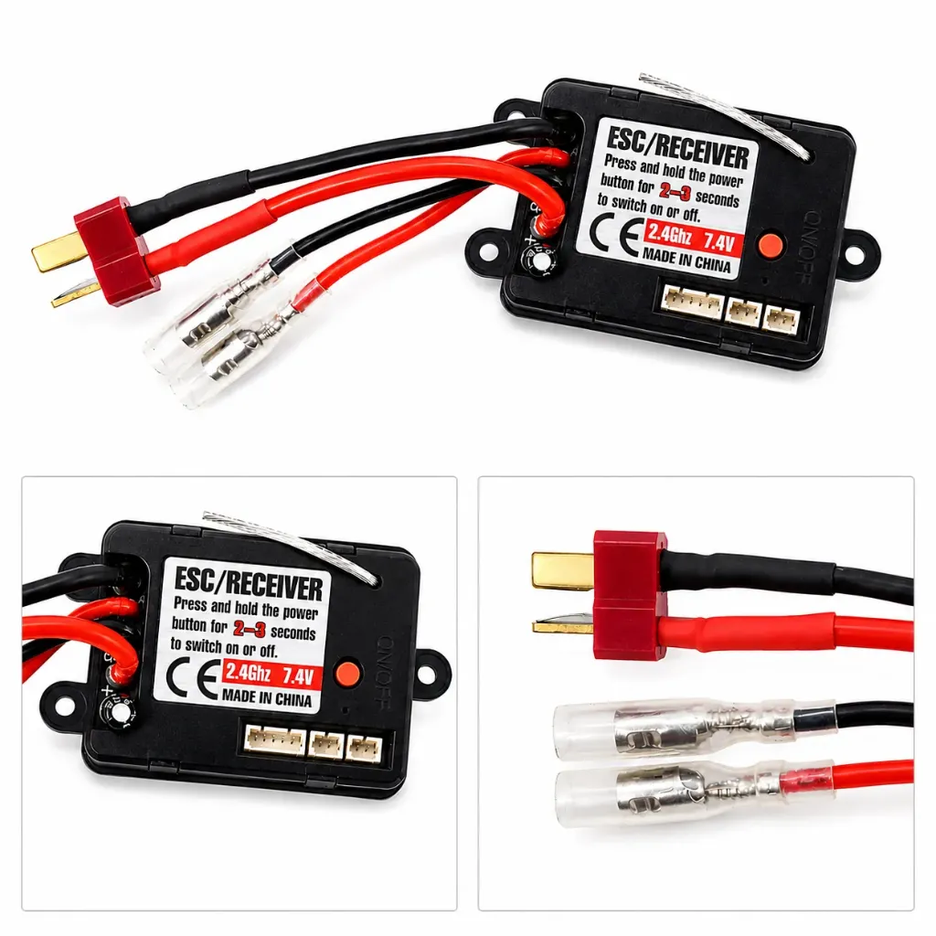 ماذر بورد ESC / Receiver أصلية لسيارات SCY Brushed 7.4V (2.4GHz)