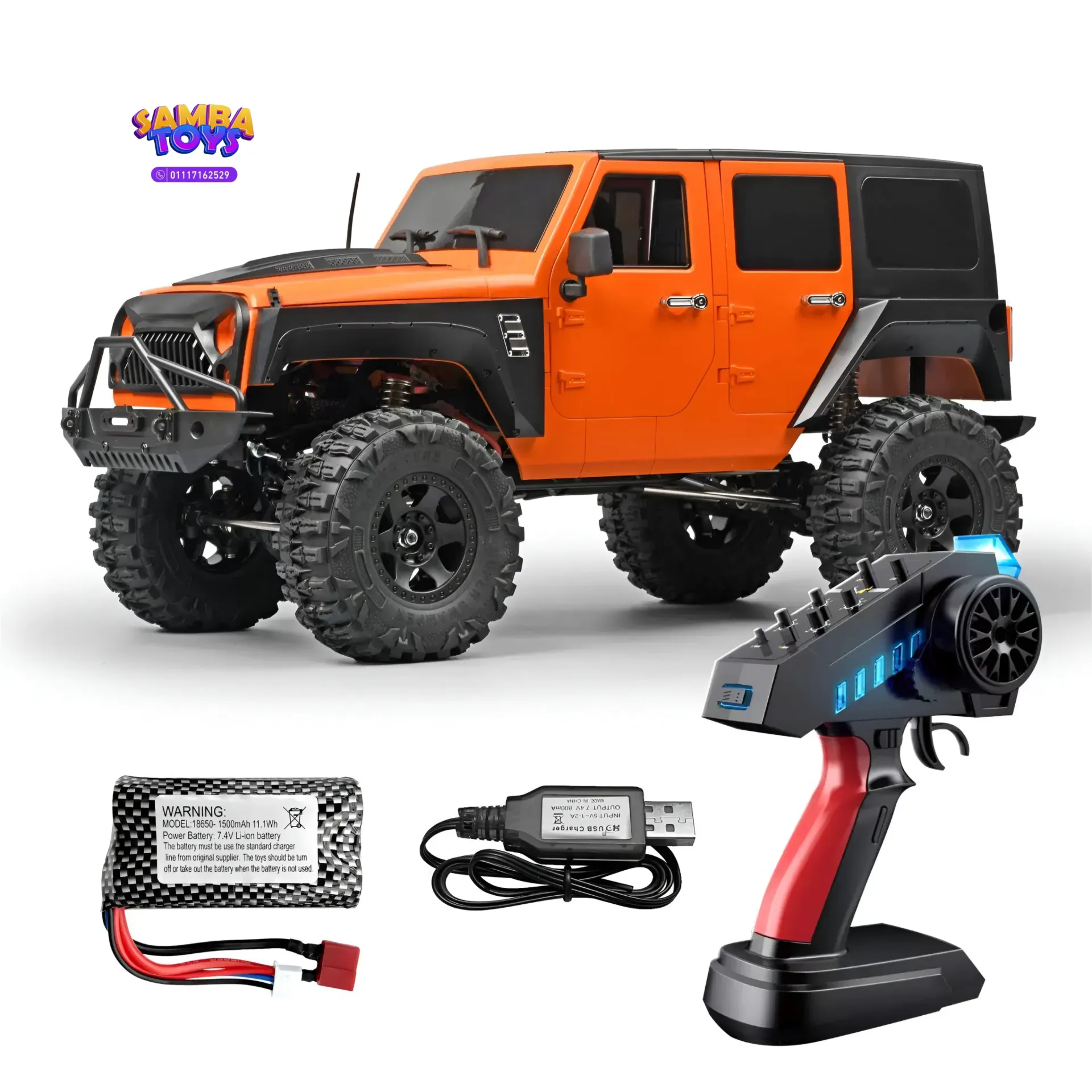 RC Off-Road Crawler – Jeep Wrangler Inspired